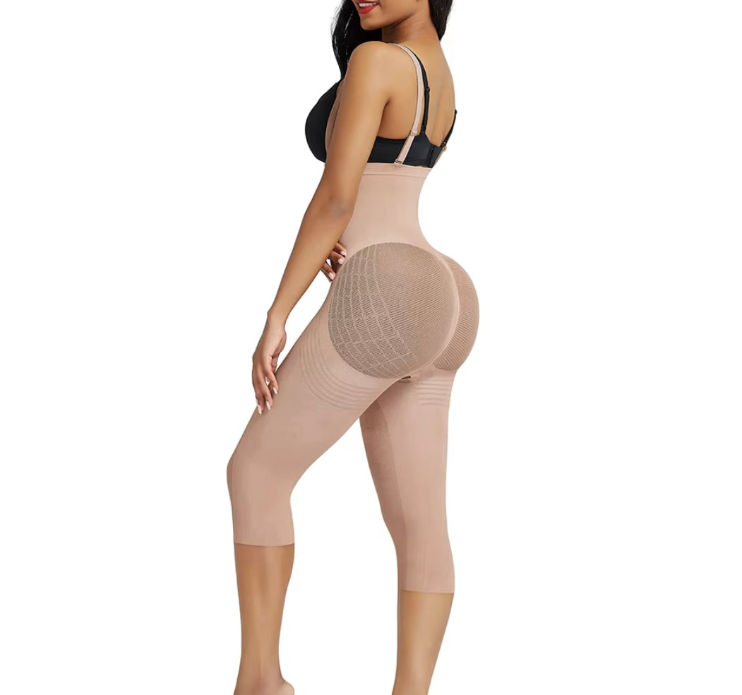 Seamless High Waist Body Shaper for Tummy Control and Butt Lift