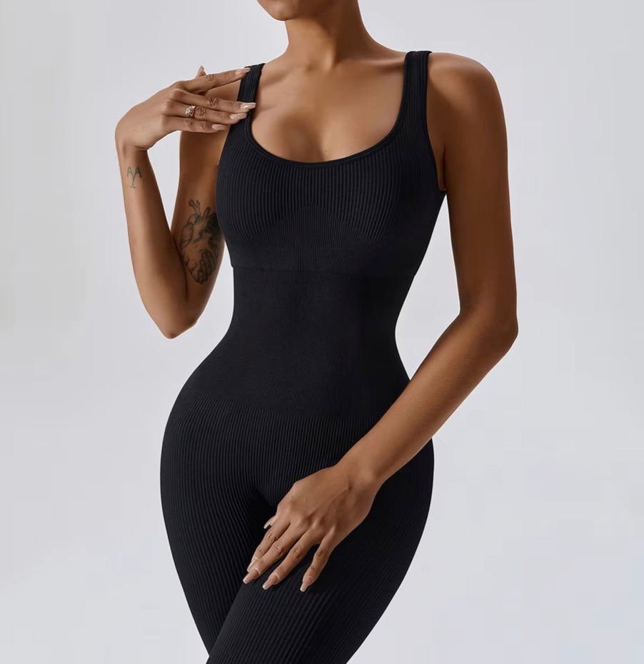 Seamless One-Piece Push Up Bodysuit