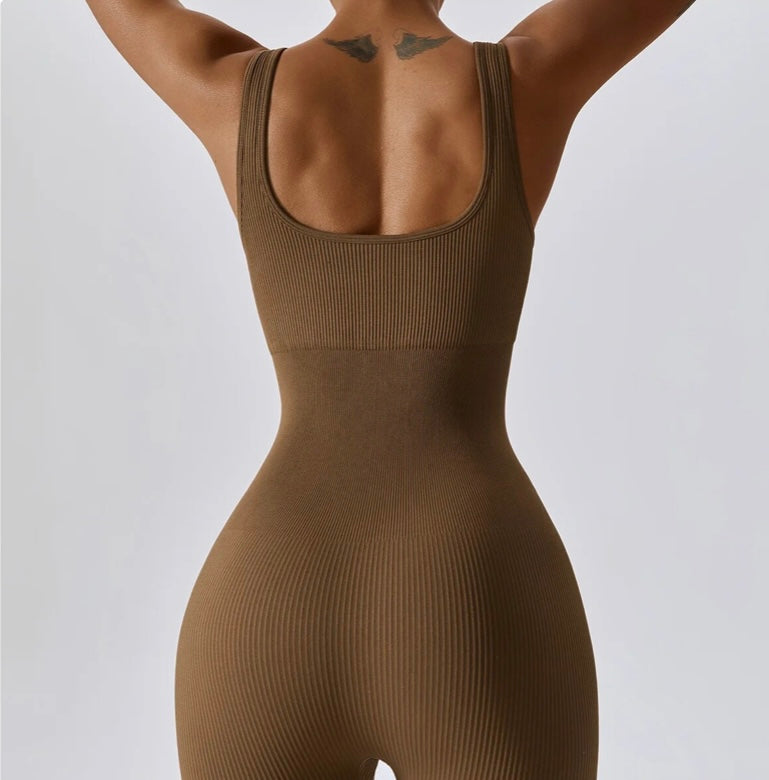 Seamless One-Piece Push Up Bodysuit