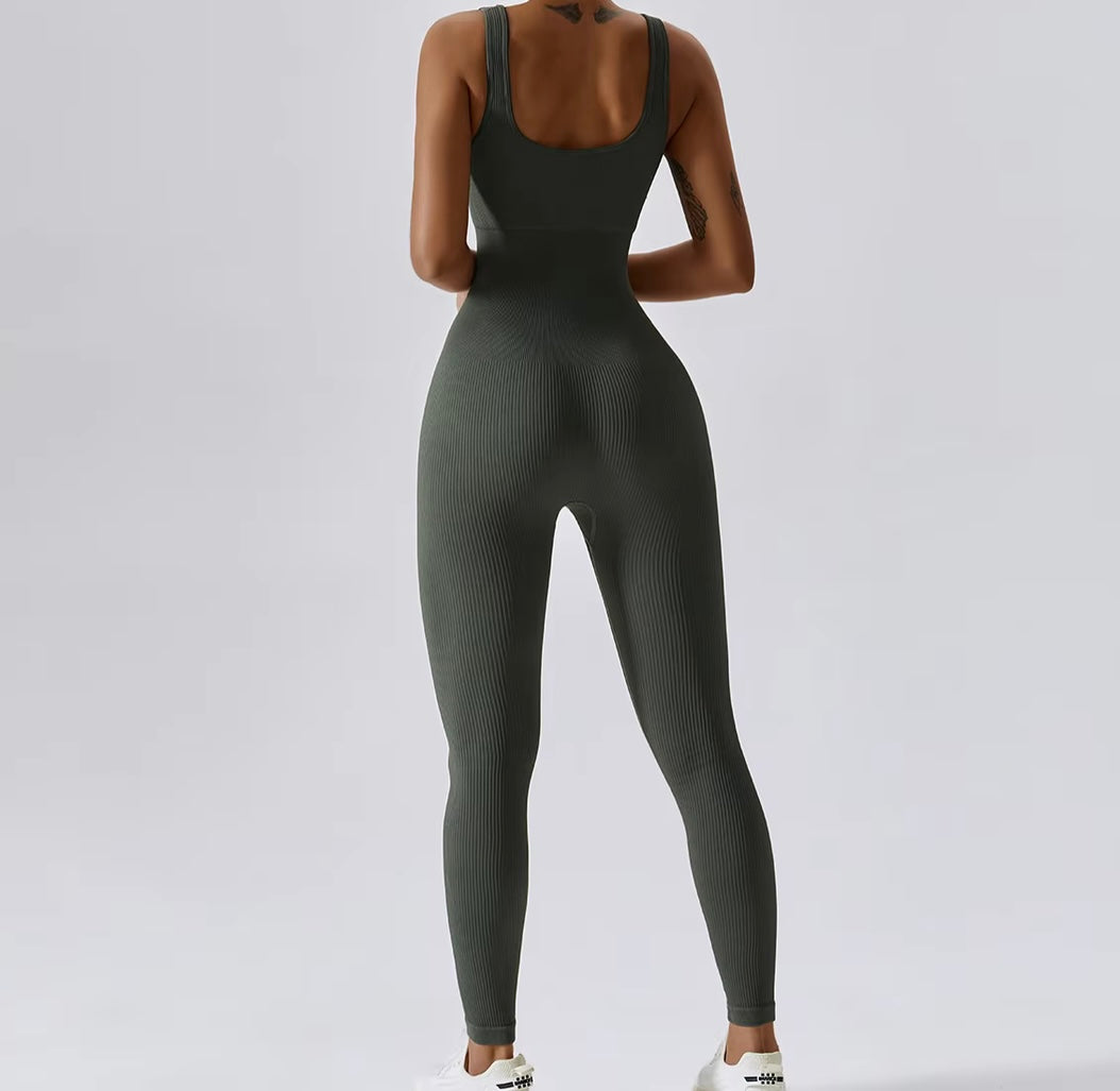 Seamless One-Piece Push Up Bodysuit