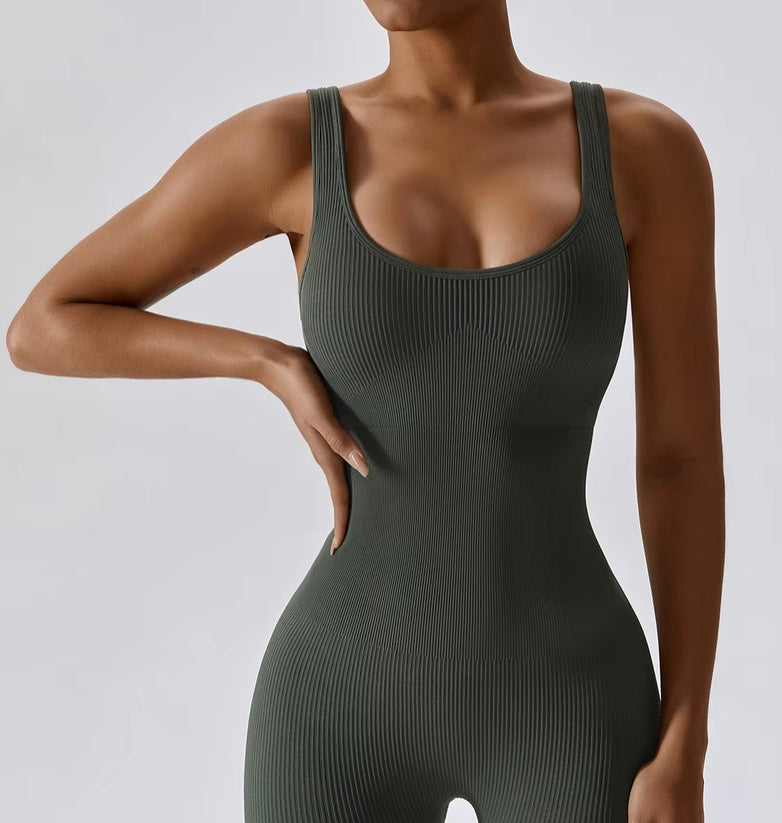 Seamless One-Piece Push Up Bodysuit