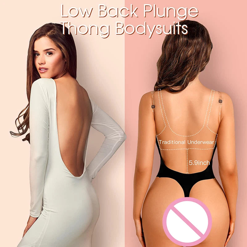 Backless Shapewear Bodysuit