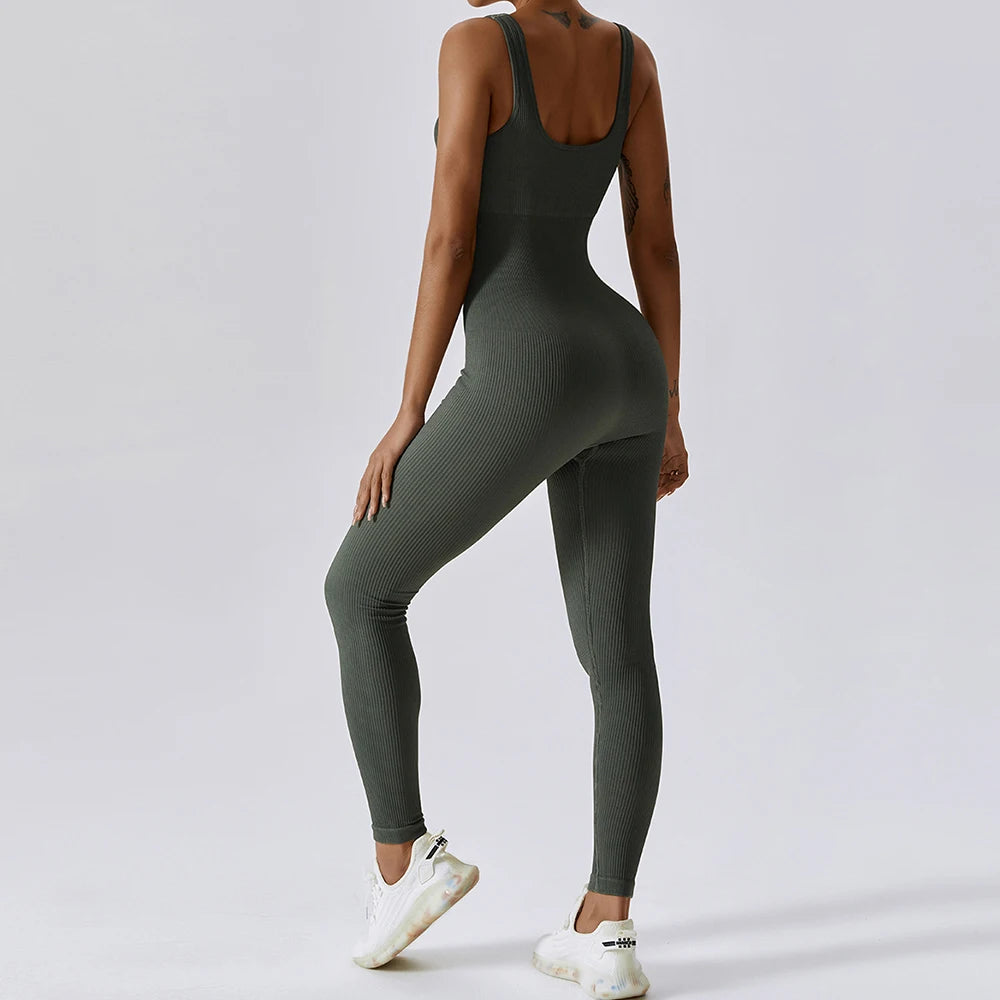 Seamless One-Piece Push Up Bodysuit