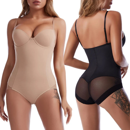 Slimming Body Shaper with Breast Support and Tummy Control