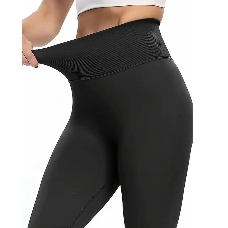 Elastic Band Butt-lift Leggings